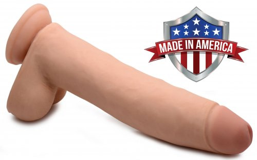 Realistic 11 Inch Dildo Made In America