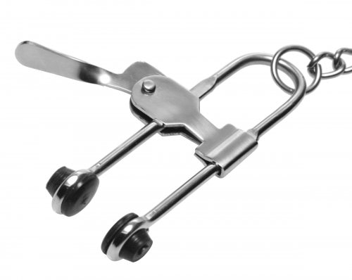 Nipple Press Style Clamps Close Up