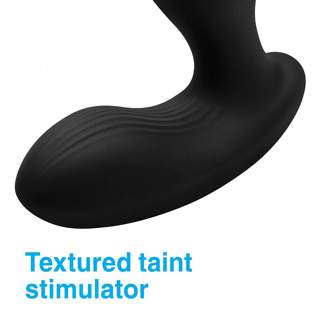 Prostate Milking Vibrator With Taint Stimulator