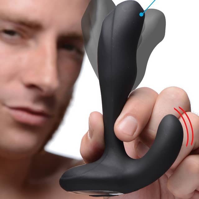Bendable Prostate Vibrator With Model