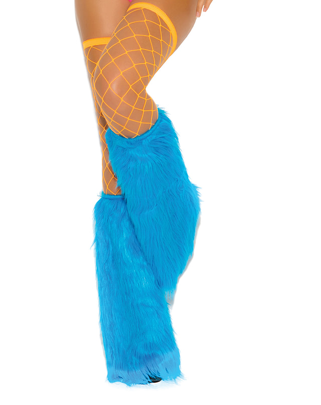 Furry Boot Covers neonbblue