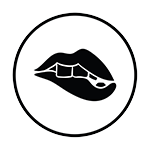 Biting Your Lip BDSM Icon