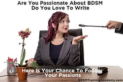 BDSM Writers Wanted