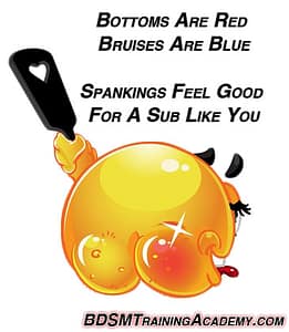 Submissive Spanking Poem