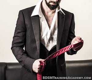 Alpha Dominant With Suit And Tie