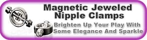 Magnetic Jeweled Nipple Clamps Ad