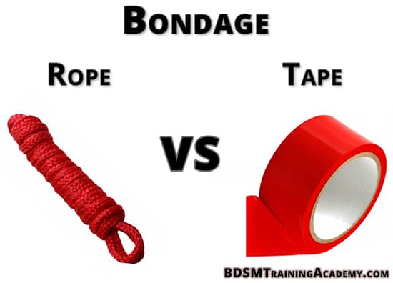 Bondage Rope Vs Tape