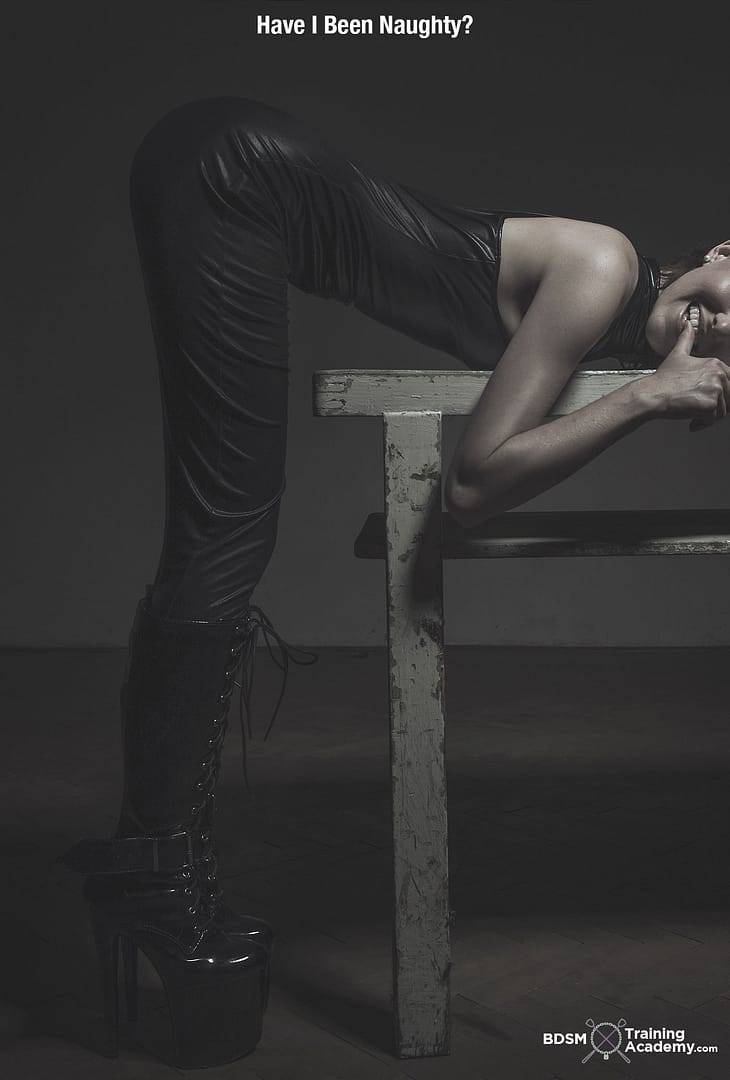 Female Submissive pretending to be naughty