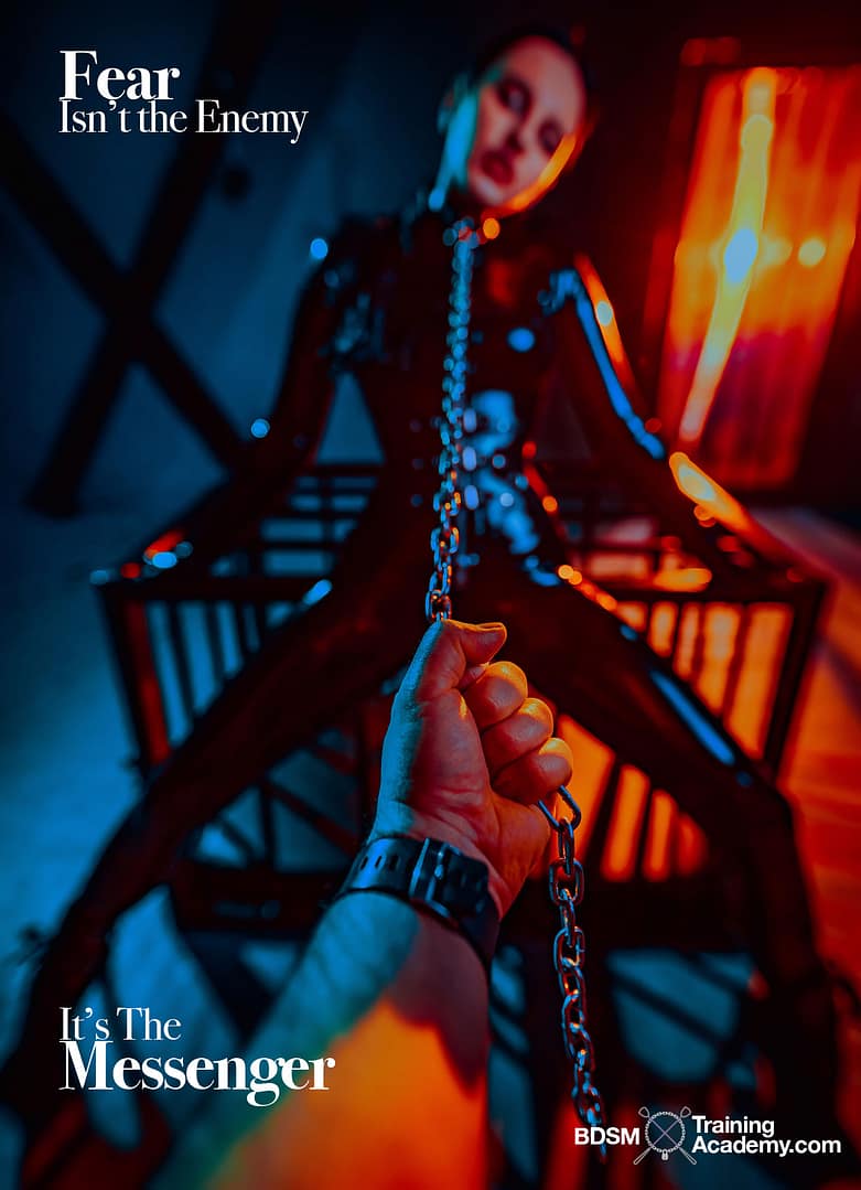 Fear Is Not The Enemy It Is the Messenger BDSM