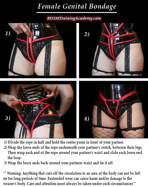 Female Crotch Rope Bondage